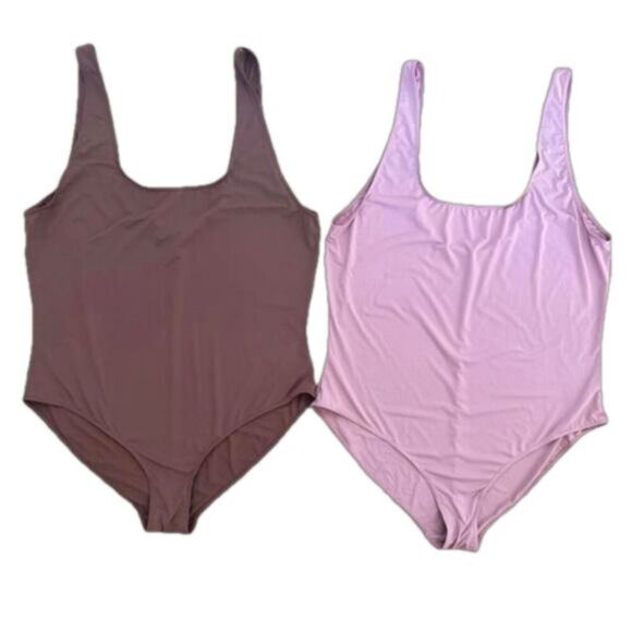 Bodysuit bundle size XL 1 is Parade brand neutral demure minimalist ballet 90s - Picture 1 of 1